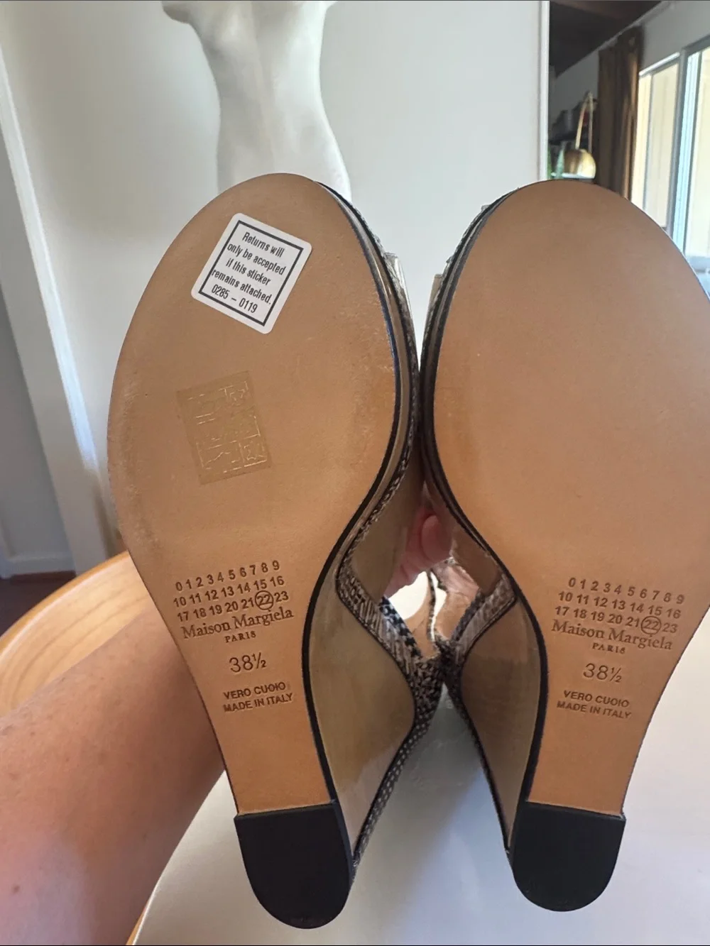 Maison Martin Margiela stylish beige